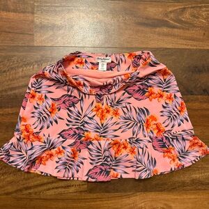 Tommy Bahama Pink and Orange Floral Skirt